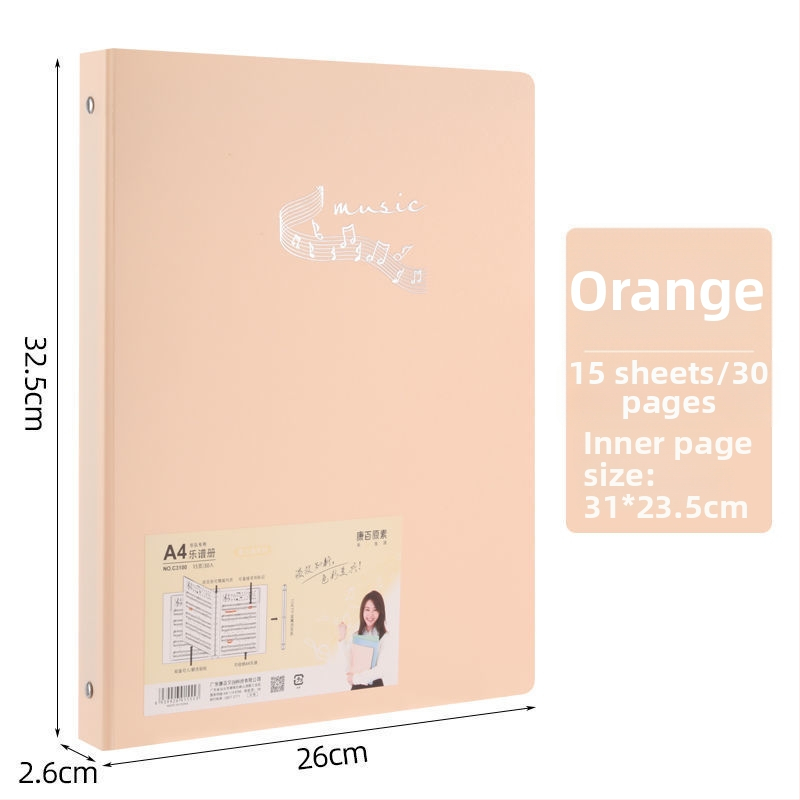 Kangbai C3100 PP O-clamp kottaoldalakhoz A4 méretben