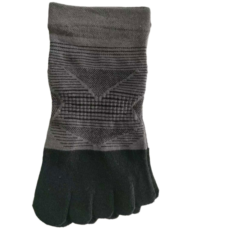CoolMax čarape srednje dužine s pet prstiju, unisex, prozračne, brzo se suše za outdoor trčanje i planinarenje