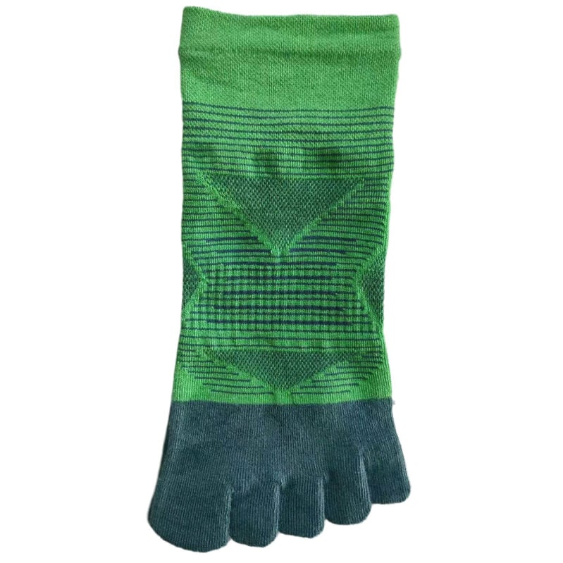CoolMax čarape srednje dužine s pet prstiju, unisex, prozračne, brzo se suše za outdoor trčanje i planinarenje