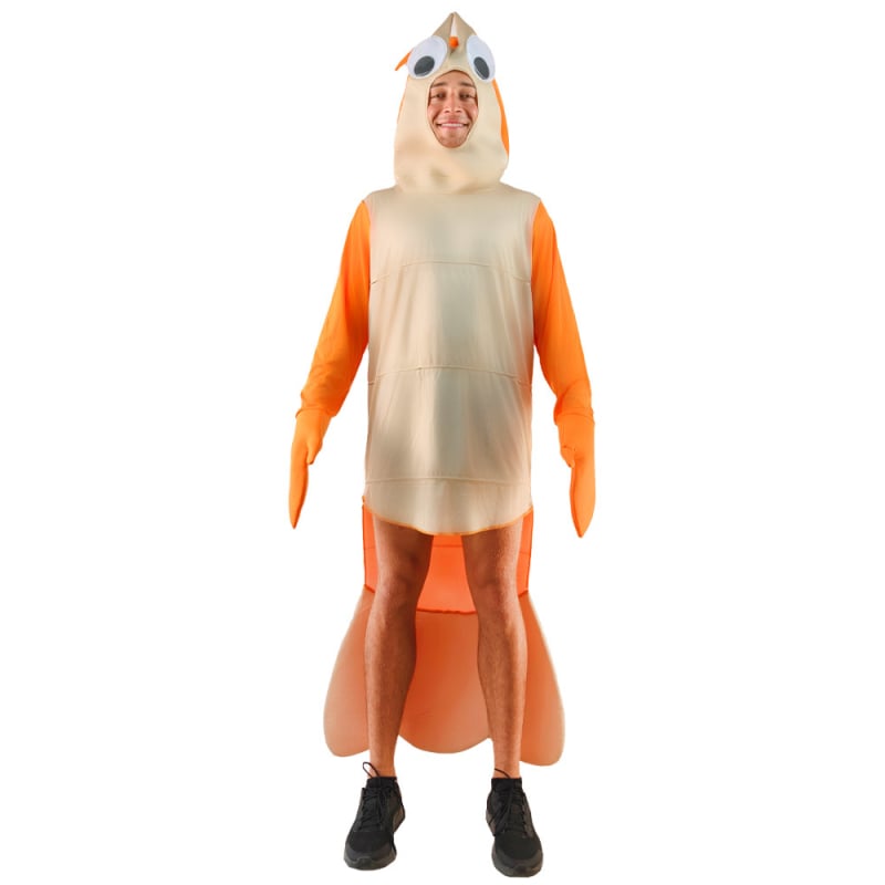 Kostim za scenu i cosplay: Pipi Shrimp, morska životinja, unisex, poliester 95%+, proljeće 2025