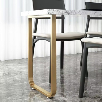Držač noge stola – karbonska čelika konstrukcija, model R-9203, univerzalna primjena, moderan minimalistički stil, hladno valjani