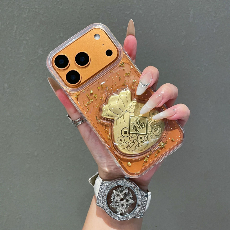 Prozirno akrilno kućište za iPhone 17 seriju — kineski stil, sveobuhvatna zaštita, trodimenzionalni reljef, otpornost na padove; kompatibilno s iPhone 17 Pro/Max, 17 Air i modeli 13/14/15 Pro, 16 Pro/Max