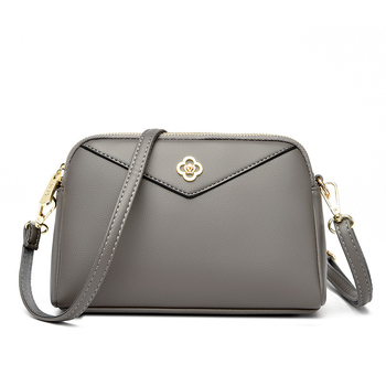 Ženska crossbody torba s urbanim minimalističkim stilom, PU materijal, mala kvadratna torba, najlonska podstava, proljeće 2025