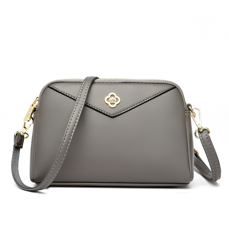 Ženska crossbody torba s urbanim minimalističkim stilom, PU materijal, mala kvadratna torba, najlonska podstava, proljeće 2025