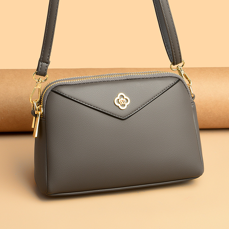 Ženska crossbody torba s urbanim minimalističkim stilom, PU materijal, mala kvadratna torba, najlonska podstava, proljeće 2025