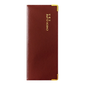 F1114 modellű műanyag csekk- és nyugta rendező, belső vastag oldalakkal