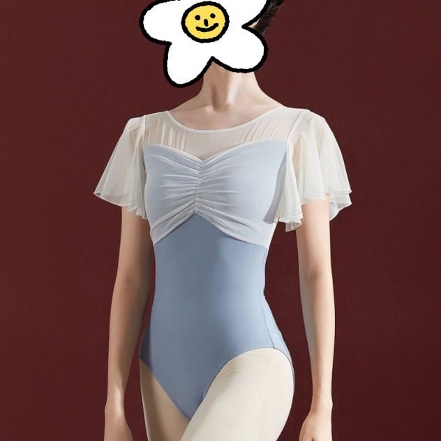 Ženski unitard za moderan ples, jednodijelni, s 90% spandeksa i 90% pamuka podstava