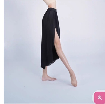 Jednobojno baletno bodi s suknjicom-culotama, patchwork dizajn tulipana, naramenice; tkanina: Spandex, 30% udio