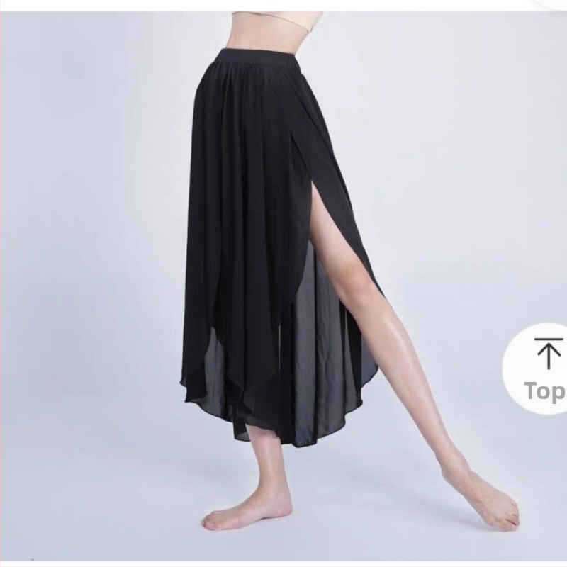 Jednobojno baletno bodi s suknjicom-culotama, patchwork dizajn tulipana, naramenice; tkanina: Spandex, 30% udio
