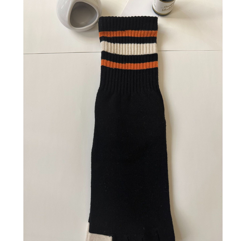 Čarape s pet prstiju od pamuka, unisex, visoki kroj, upijanje vlage, 70–80% pamuka
