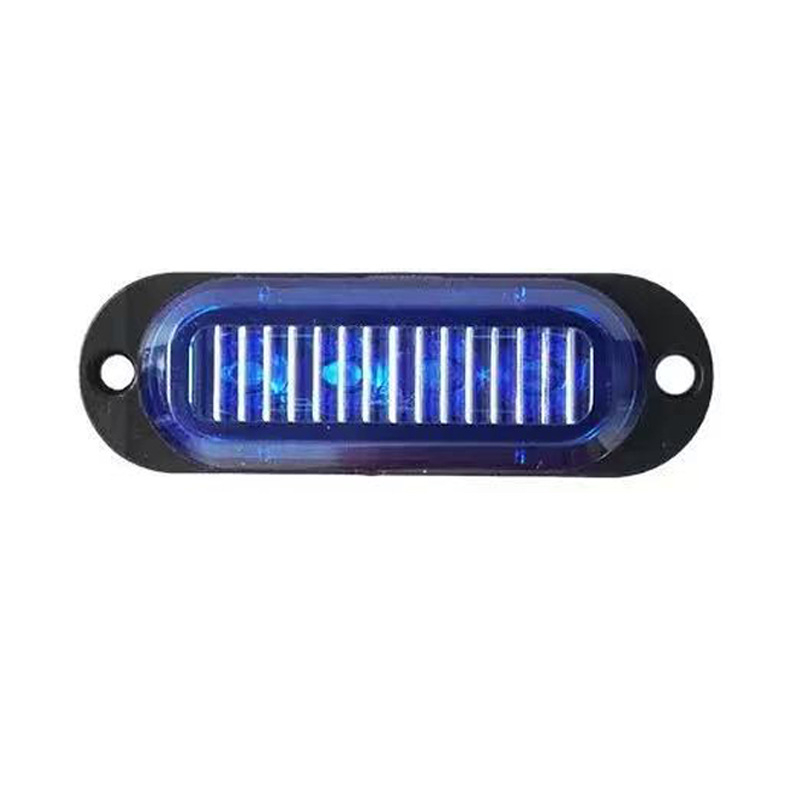 Kisteherautó oldalsó lámpa, 4-LED élfény, 12-24V, ABS