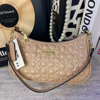 PU kožna crossbody torba za zrelu ženu, oblik dumpling, zatvarač, poliester podstava