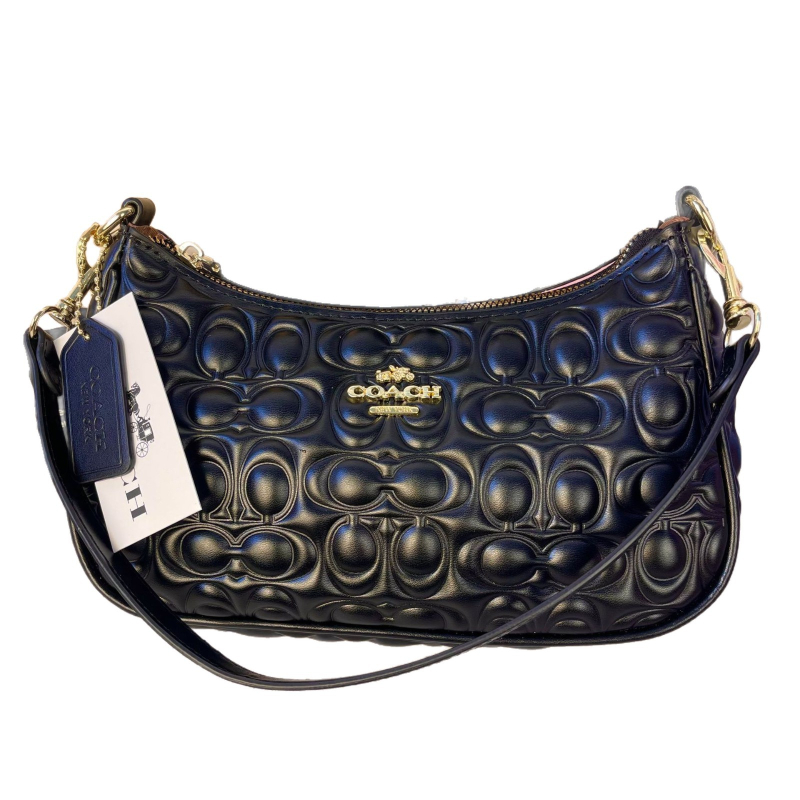 PU kožna crossbody torba za zrelu ženu, oblik dumpling, zatvarač, poliester podstava