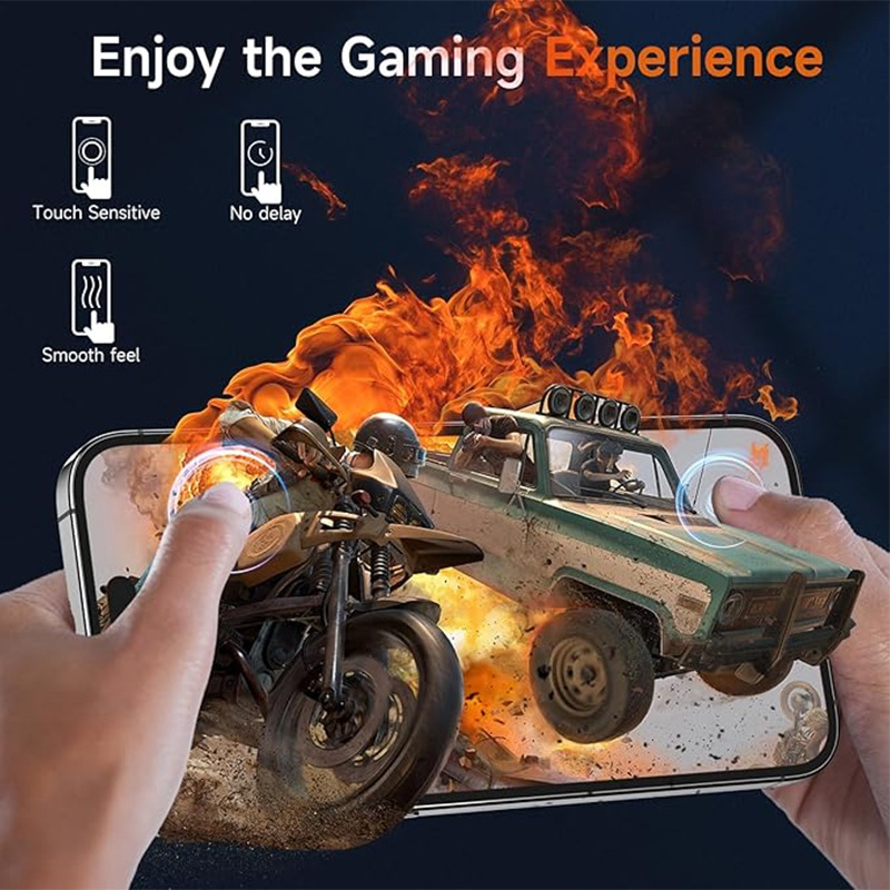 Предно защитно стъкло за iPhone 15 Pro Max – закалено стъкло, антишпионско, HD яснота, удароустойчиво