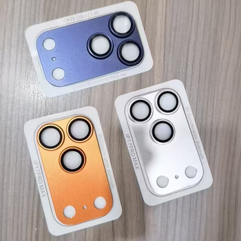 Xizhi закалено стъкло за защита на обектива за iPhone 17 Pro/Max – HD филм за обектива, цялостна броня, пълно покритие