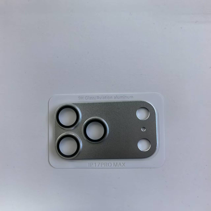 Xizhi закалено стъкло за защита на обектива за iPhone 17 Pro/Max – HD филм за обектива, цялостна броня, пълно покритие