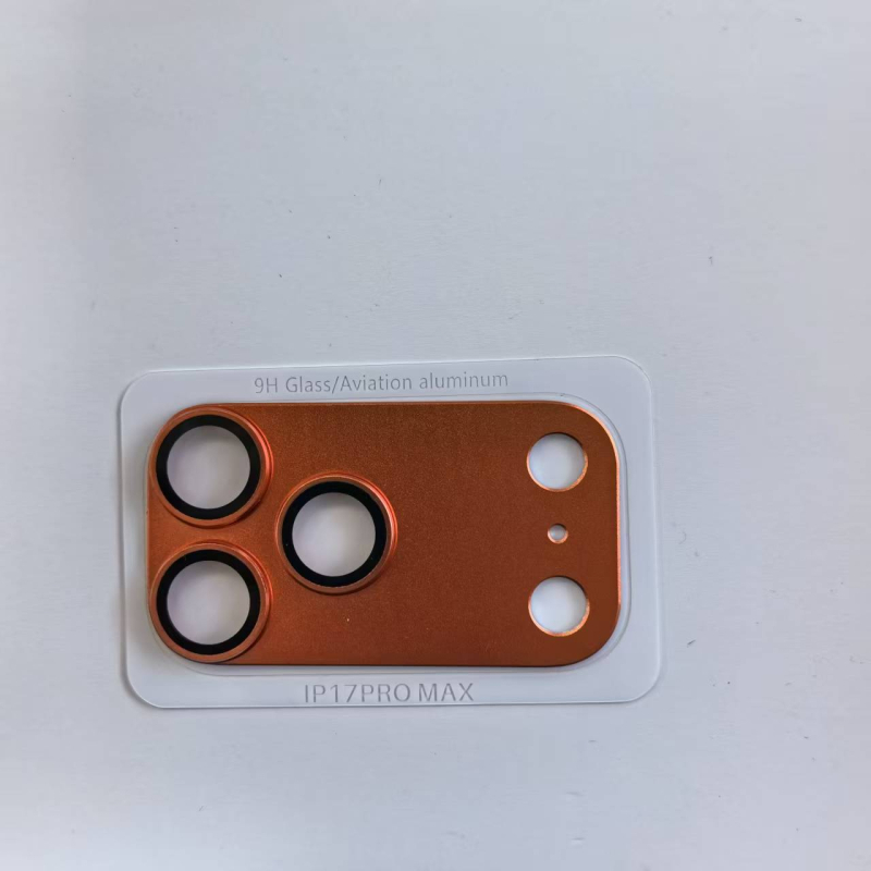 Xizhi закалено стъкло за защита на обектива за iPhone 17 Pro/Max – HD филм за обектива, цялостна броня, пълно покритие