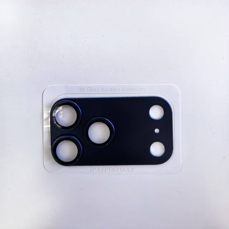 Xizhi закалено стъкло за защита на обектива за iPhone 17 Pro/Max – HD филм за обектива, цялостна броня, пълно покритие