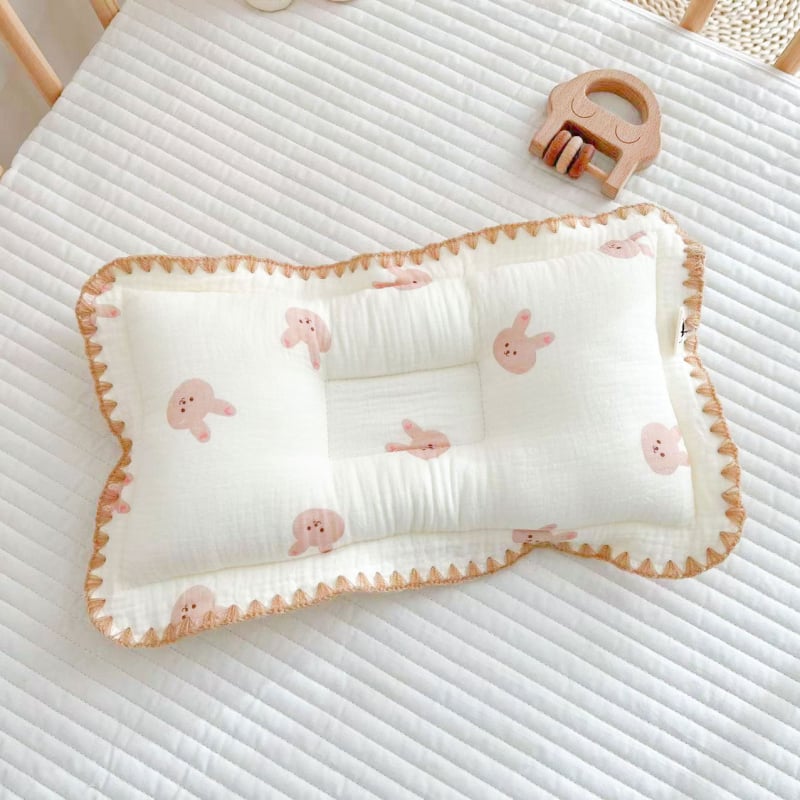 Βρεφικό μαξιλάρι – 100% βαμβάκι, κορεατικού στυλ, για νεογέννητα έως 1 έτους