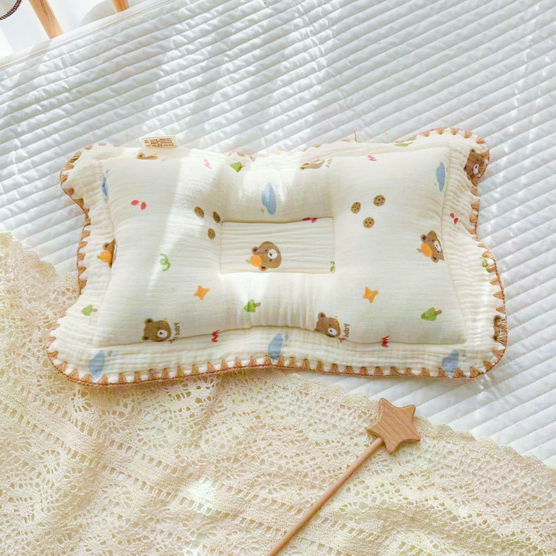 Βρεφικό μαξιλάρι – 100% βαμβάκι, κορεατικού στυλ, για νεογέννητα έως 1 έτους