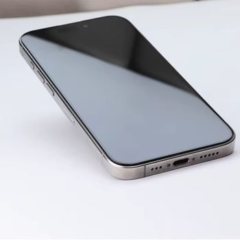 Zaštitno staklo zaslona od kaljenog stakla za Apple iPhone 16 Pro / iPhone 15 Pro Max, 3D cijeli zaslon, otpornost na otiske prstiju, HD, otpornost na prašinu
