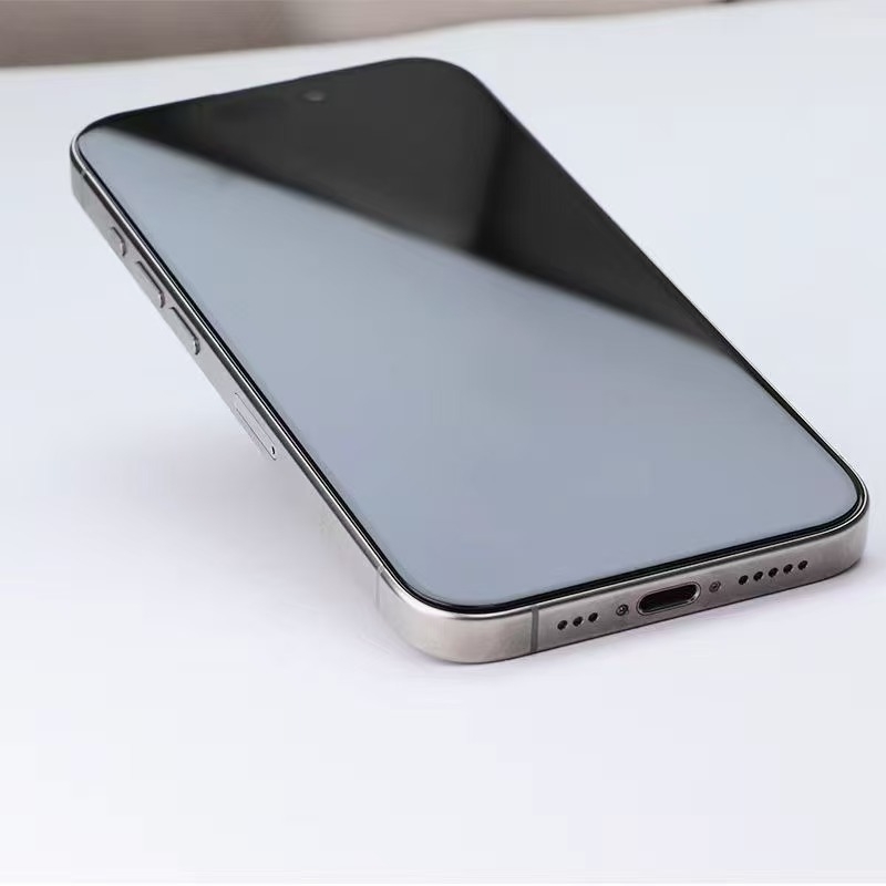 Zaštitno staklo zaslona od kaljenog stakla za Apple iPhone 16 Pro / iPhone 15 Pro Max, 3D cijeli zaslon, otpornost na otiske prstiju, HD, otpornost na prašinu