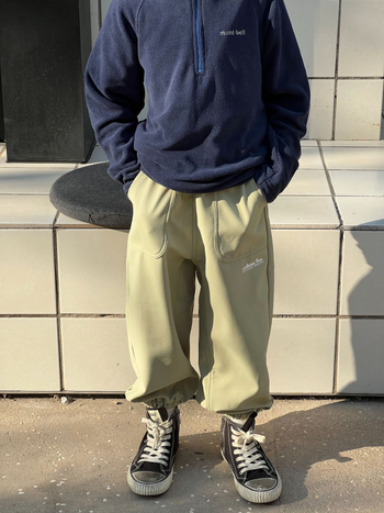 Παιδικά αθλητικά παντελόνια για χειμώνα-φθινόπωρο, unisex, νάιλον ύφασμα, ανθεκτικά στον άνεμο, για ηλικίες 7–12 ετών