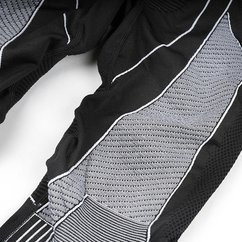 Unisex παντελόνια συμπίεσης που στεγνώνουν γρήγορα, απομάκρυνση υγρασίας, νάιλον μπλέντ, 3/4 μήκος, για χειμερινές προπόνησεις