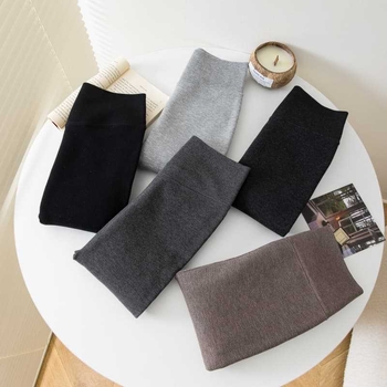 Leggings s učinkom mršavljenja, nylon 50–70%, fleece podstava za toplinu, s nogavicama