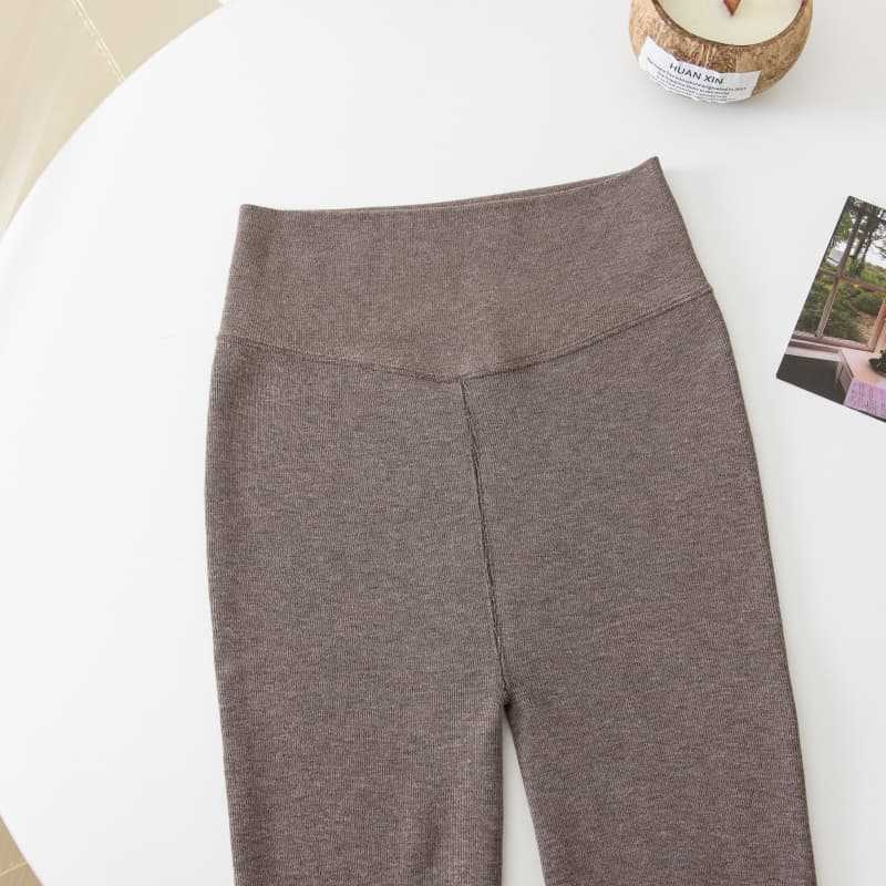 Leggings s učinkom mršavljenja, nylon 50–70%, fleece podstava za toplinu, s nogavicama