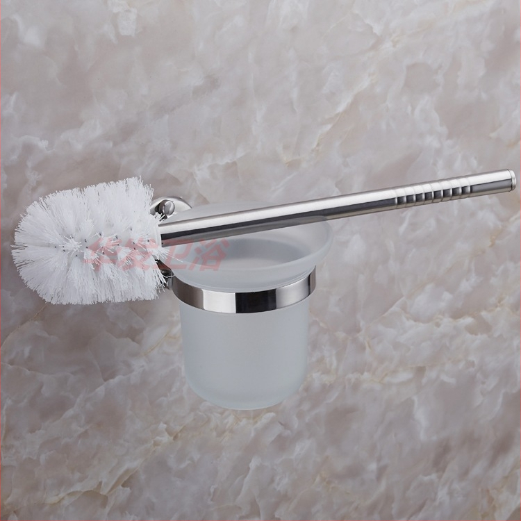 Set de perii pentru baie, montat pe perete, din oțel inox HF-16 – suprafață oglindită, încărcare 0,5 kg, grosime 1,3 mm