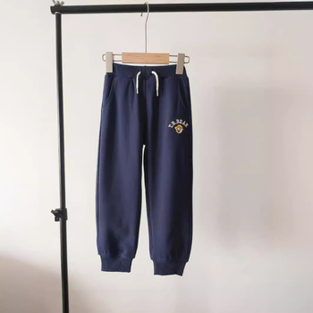 Unisex dječje hlače od pamuka frotira, 100% pamuk, ležerni casual stil, uzrast 3–8 godina, proljeće–jesen