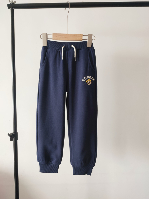 Unisex dječje hlače od pamuka frotira, 100% pamuk, ležerni casual stil, uzrast 3–8 godina, proljeće–jesen