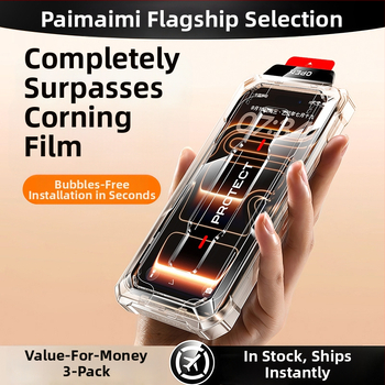 Протектор за екран от закалено стъкло за iPhone 14 Pro Max — преден филм, пълно покритие, марка PaiPaiMi