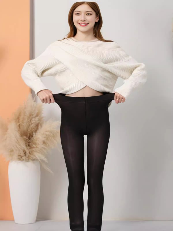 Pantaloni all-in-One – amestec nylon-spandex, grosime medie, elasticitate ridicată, cald, lungime pantaloni