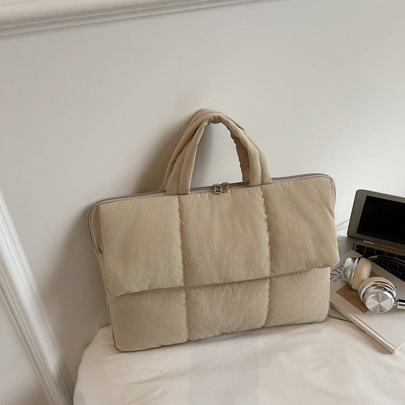 Geantă pentru laptop în stil dosar, model unic, țesătură Oxford, căptușeală poliester, ușoară, Iarna 2025