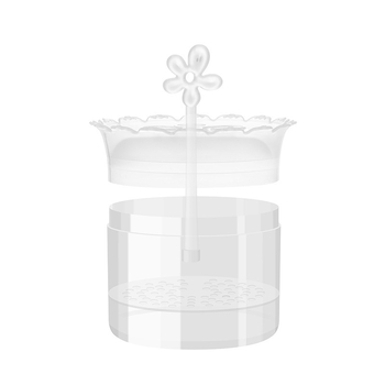 Plastični pjenušac za lice – ručni pritisak, stil moderni minimalistički, marka Lijie, težina 0,056 kg