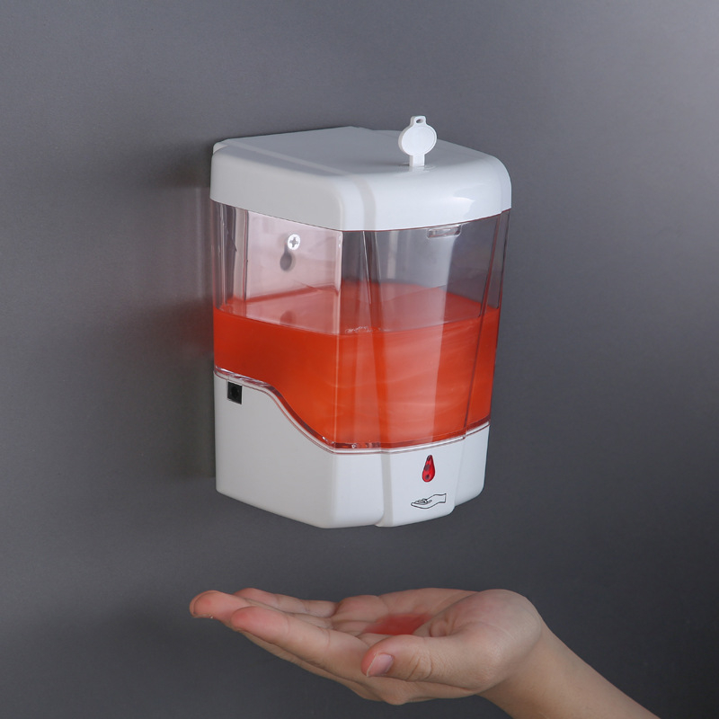 Stenski automatski dozator sapuna s indukcijskim senzorom – ABS, moderni minimalistički dizajn, težina 393,4 g