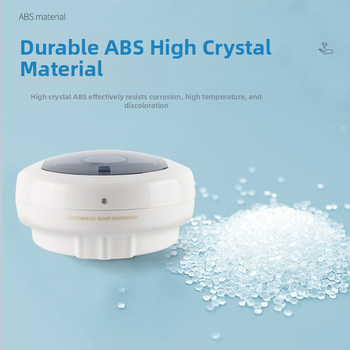 Dispenser inductiv de lichid pentru săpun și dezinfectant pentru mâini, montat pe perete, ABS plastic, 500 ml, dozare prin picurare