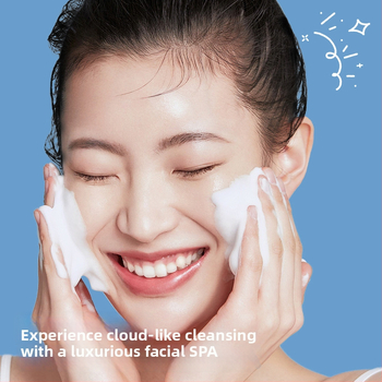 Spumator electric inteligent pentru șampon, săpun de mâini, gel de duș și demachiant pentru față, cu spumă densă și pistol de pulverizare