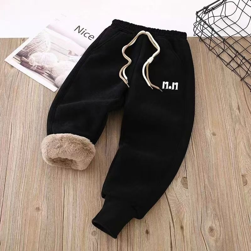 Gyermekek téli nadrágok, uniszex, alap stílus, anyag: poliészter 90%, középmagas derekú gumis derékszíj