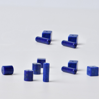 Mărgele din lapis lazuli – mărgele răspândite cu forme baril, cuburi de zahăr și tuburi lungi pentru bijuterii DIY, Tengjie Jewelry