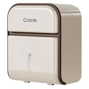 Držač toaletnog papira za zid bez bušenja, vodootporan, plastični, moderan minimalistički stil