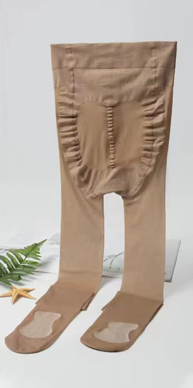 Hlače za podizanje bokova, nevidljive, ultra tanke, od baršunaste svile Mulberry 70–80%, jedne boje, protuklizne