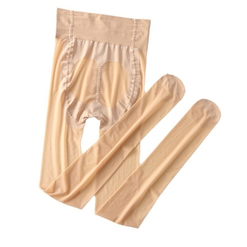 Najlon kolgotice s oblikovanjem, ultra tanke, jednobojni uzorak