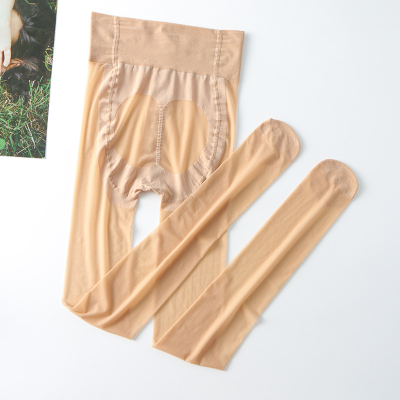 Najlon kolgotice s oblikovanjem, ultra tanke, jednobojni uzorak