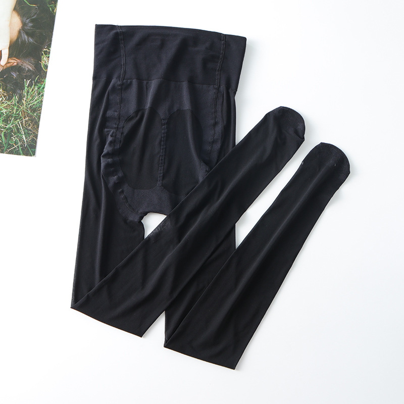 Najlon kolgotice s oblikovanjem, ultra tanke, jednobojni uzorak