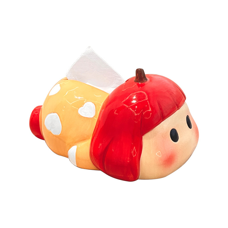 Keramička kutija za maramice za dnevni boravak – moderan minimalistički dizajn, višenamjenski držač, dekorativan