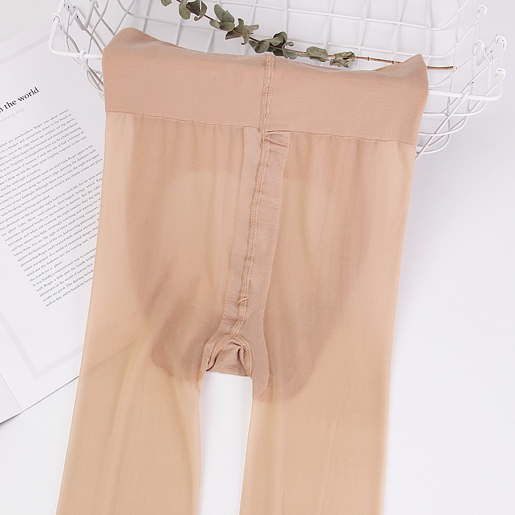 Ženske velur tajice – ultra tanke, podizanje stražnjice, nevidljive, anti-životinjskih vlakana, 8D denier, jednofarbni uzorak, krojenje po mjeri