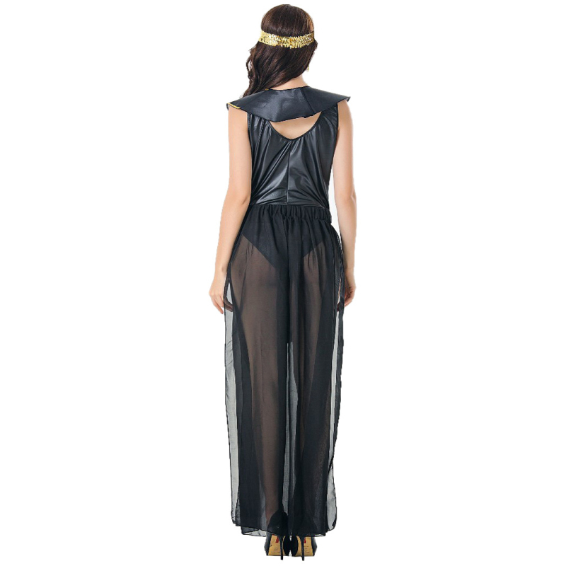 Cosplay kostim: Cleopatra inspirirana grčka božica za Halloween, PU koža, za scenski nastup, za žene